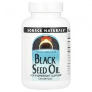 Source Naturals, олія чорного кмину, 120 мг (500 мг у капсулі)